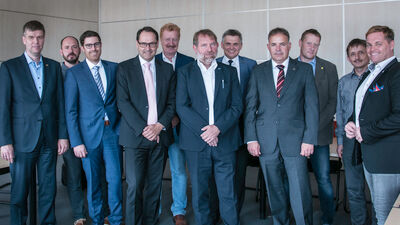 Gruppenfoto der Gründer des HySON Vereins